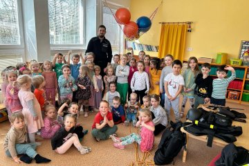 Děti poznaly práci policie