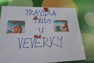 PRAVIDLA NAŠÍ TŘÍDY