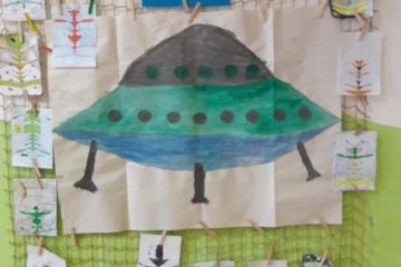 Přiletělo k nám Ufo.