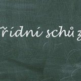 Třídní schůzky s rodiči