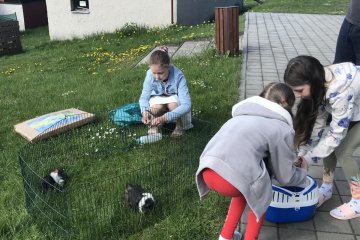 Svačíme a učíme se venku