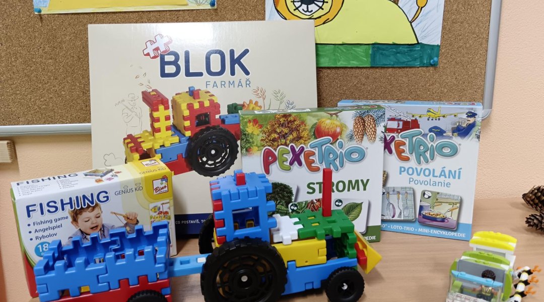 Nové hry ve školní družině.