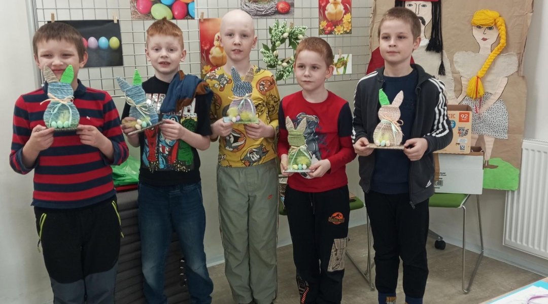 18. 3. 2025 - návštěva Muzea v Jablunkově, výroba velikonočního zajíčka