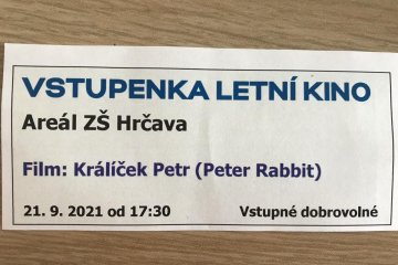 Letní kino Králíček Petr