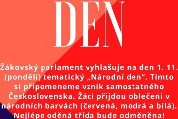 Národní den ve škole