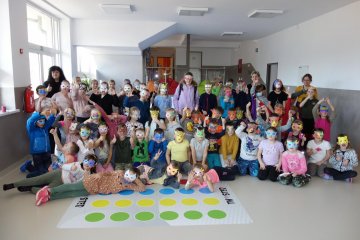 Masopustní rej celé družiny
